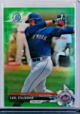 2017 Bowman Chrome Carl Stajduhar 1st Bowman Green Refractor 35/99