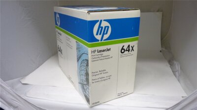 Original HP Toner CC364X 64X black für Laserjet P 4500 in OVP