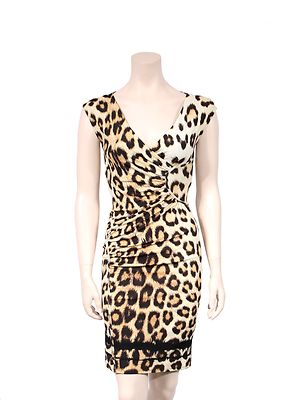 ROBERTO CAVALLI Leopard Dress