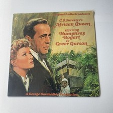 AFRICAN QUEEN Humphrey Bogart Greer Garson 1975 Original Radio spoken SEALED