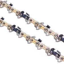 2 Saw Chains Full Chisel 3/8 1.3mm 53 Compatible 35cm Einhell GC-PC 1335