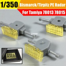 1/350 Bismarck/Tirpitz corazzata PE radar set dettagli per Tamiya/Trombettista