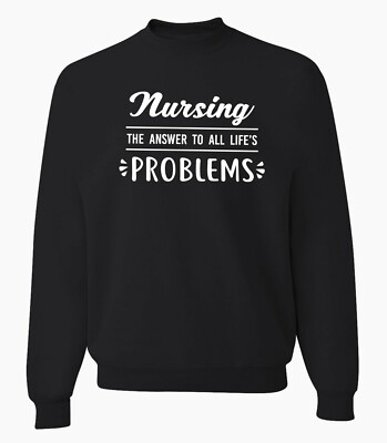 Nursing Sweatshirt Medical Student Worker Doctor Nurse Gift Sweater