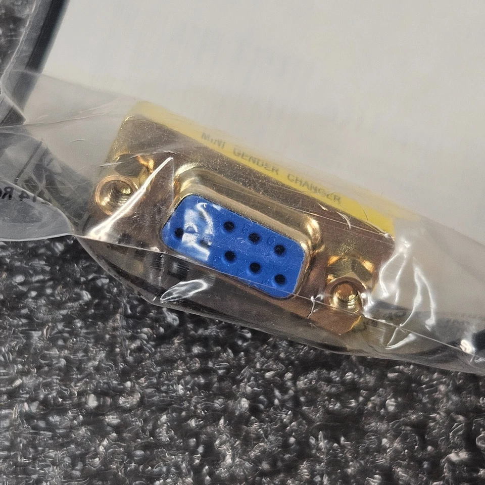 Tripp Lite P150-000 Compact Gold Mini Gender Changer DB9 (F/F) New - Image 4 of 4