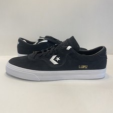 Zapatos de Skate Converse Louie Lopez Pro Ox Gamuza 163261C Negros Talla 11.5 Para Hombres ¡NUEVOS!