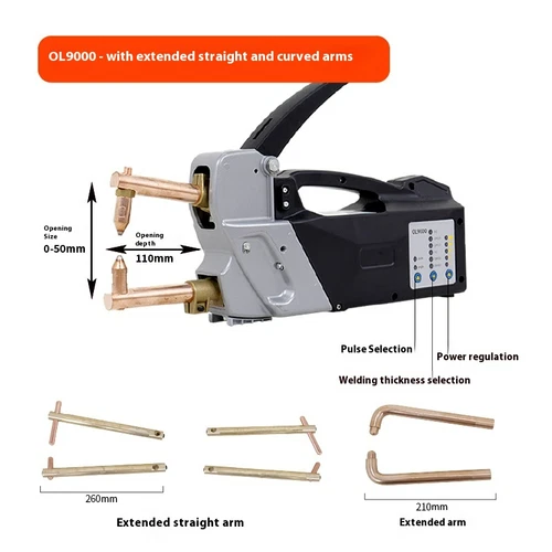 Double Sided Spot Welde Automotive Sheet Metal Spot Welder Bumper Welde Handheld - Picture 16 of 16