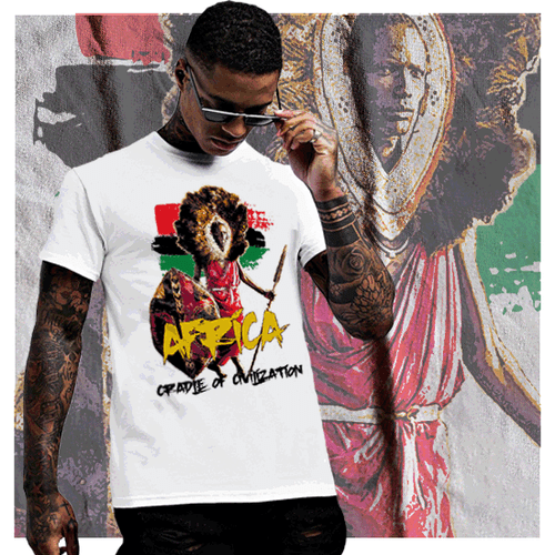 Black History Month African Melanated Pride T-Shirt Marcus Garvey Malcolm X - 第 2/2 張圖片