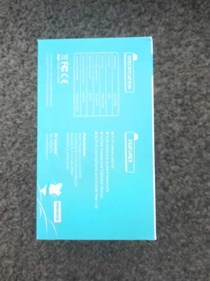 Auriculares con cable seguros para niños Mpow para adolescentes niños niñas Foto 4 de 4