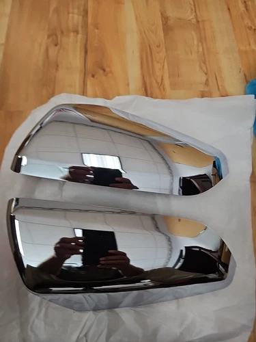 👀OEM NEW 18-24 Equinox Terrain Exterior Side View Mirror Covers Chrome 84235860