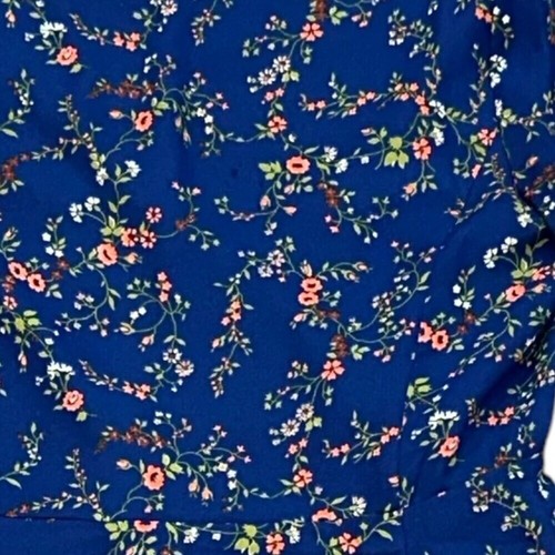Madewell Amaranth Wrap Dress in Moonless Floral 00 Flutter Short Sleeve Lined - Picture 5 of 7