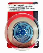 Flat Sink Strainer 3-1/2" Chrome Plated LINCOLN PRODUCTS 728923/108923