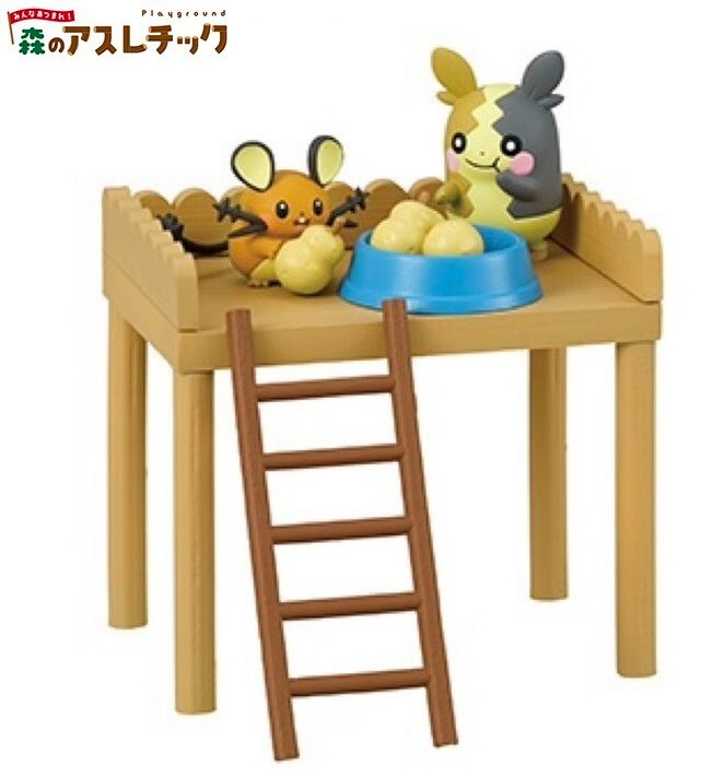 RE-MENT Pokemon Gather Forest Athletic Playground Mini Figure