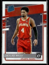2020-21 Panini Donruss Optic Skylar Mays Rated Rookie RC #196 Atlanta Hawks