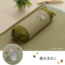 My Neighbor Totoro Tatami Fabric Pillow Color Mushroom Green Studio Ghibli Igusa