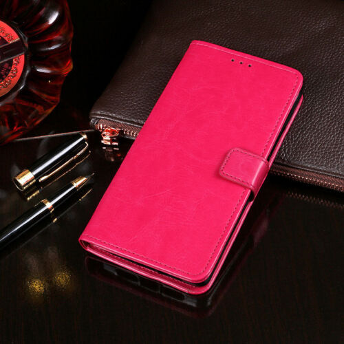 For Samsung Galaxy S23 S22 Plus S21 Ultra Leather Flip Wallet Phone Case Cover - Picture 18 of 19