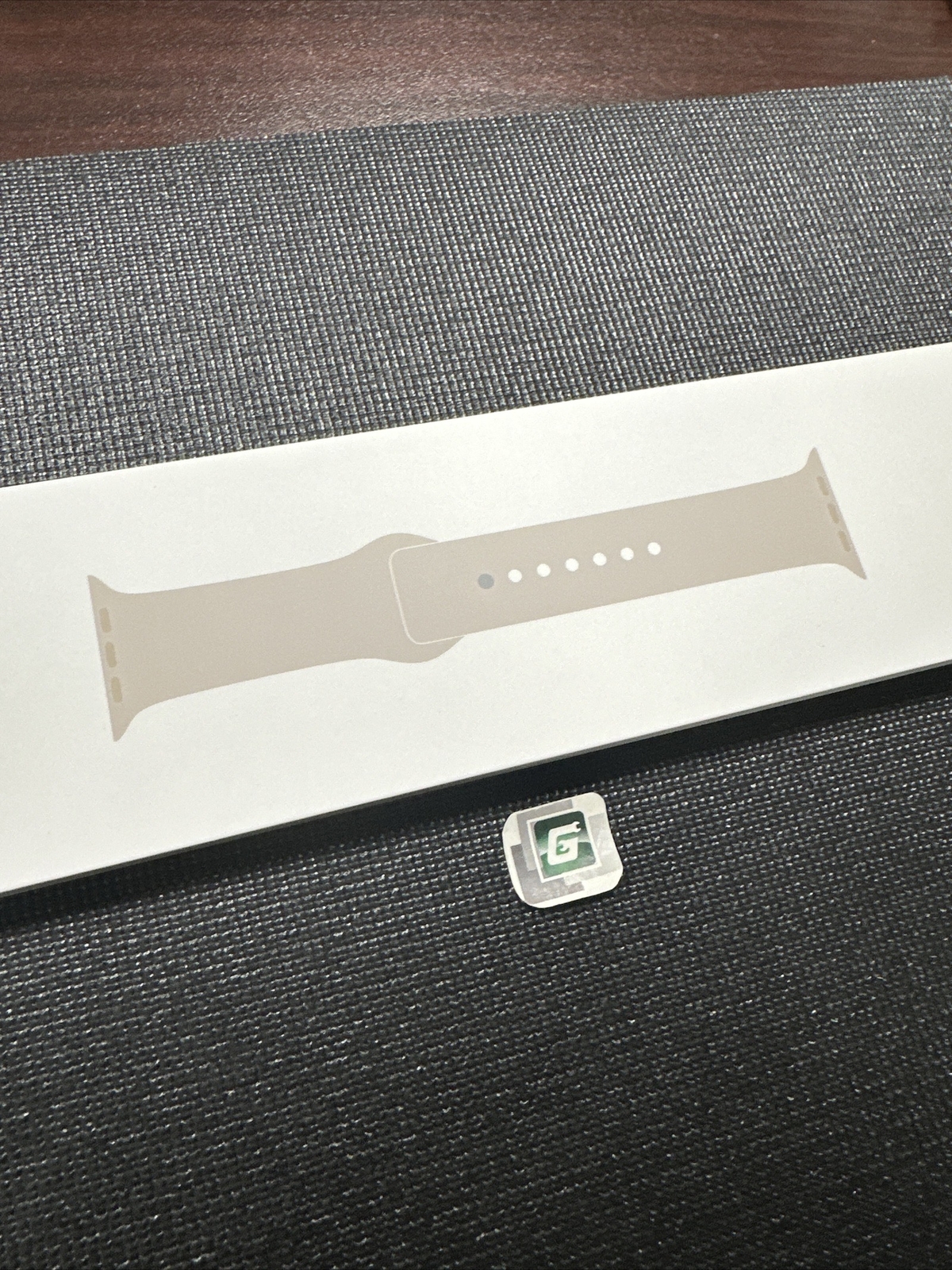 Apple Watch Sport Band 41mm (38/40) Genuine OEM Starlight S/M/L New