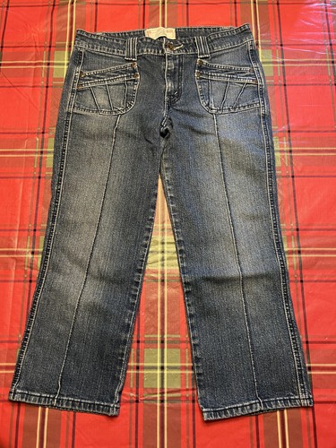 Junior's Levi Strauss Signature Capris Y2K Style Denim Size 5 29" Waist - Picture 7 of 17