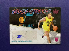 2023-24 Panini Court Kings Brice Sensabaugh RC Rookie Brush Strokes Auto 5/8 WOW