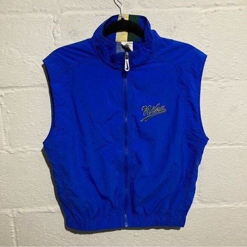 Vintage nike vest blue Gem