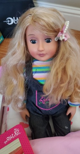 Our Generation Audrey - Ann 18 Inch Doll With Bed and Story - Picture 3 of 5