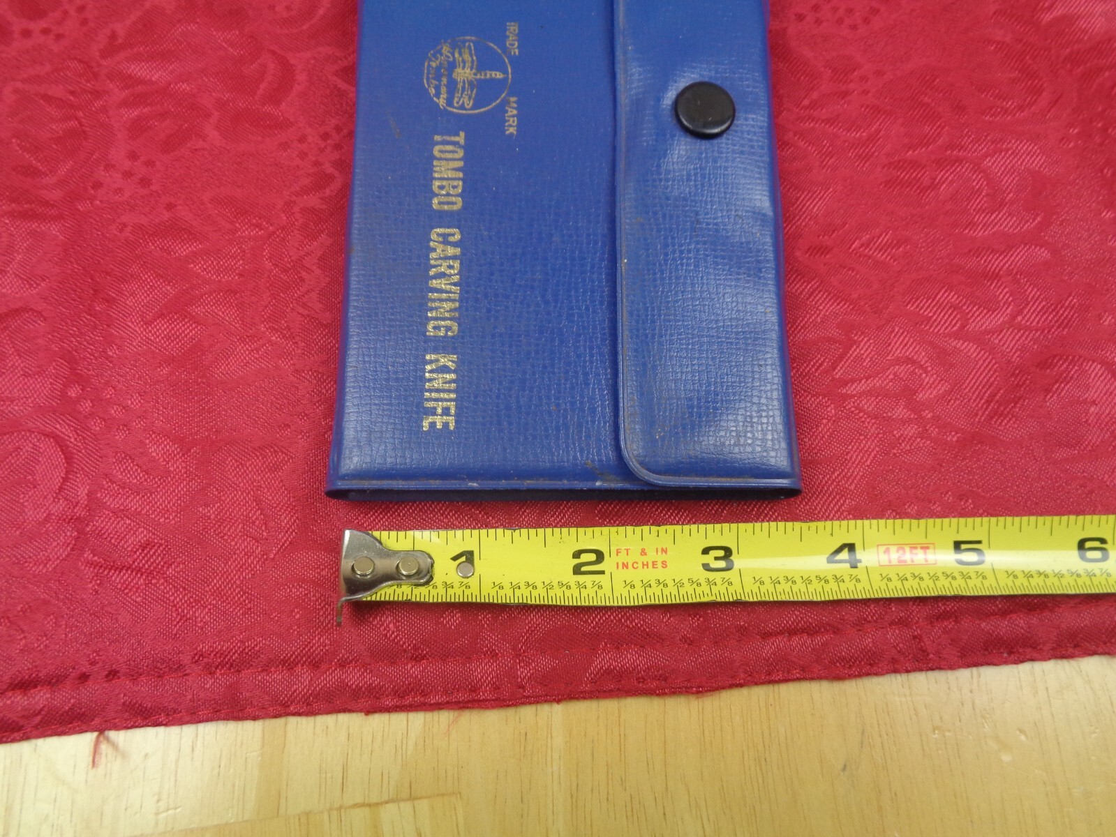 Tombo Japanese Wood Carving Knife Set 7 knives W/ Case eBay