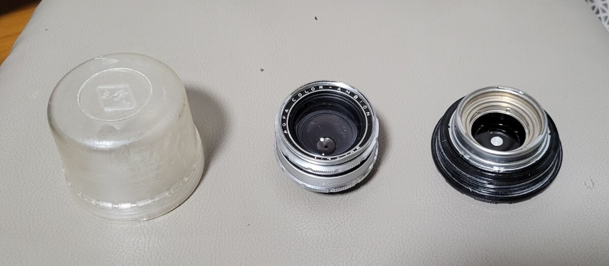 レンズ(単焦点) AGFA COLOR-AMBION 1:4/35 L39 Agfa Color-Ambion 35MM F/3.4 Wide Angle Lens W/ Case | eBay