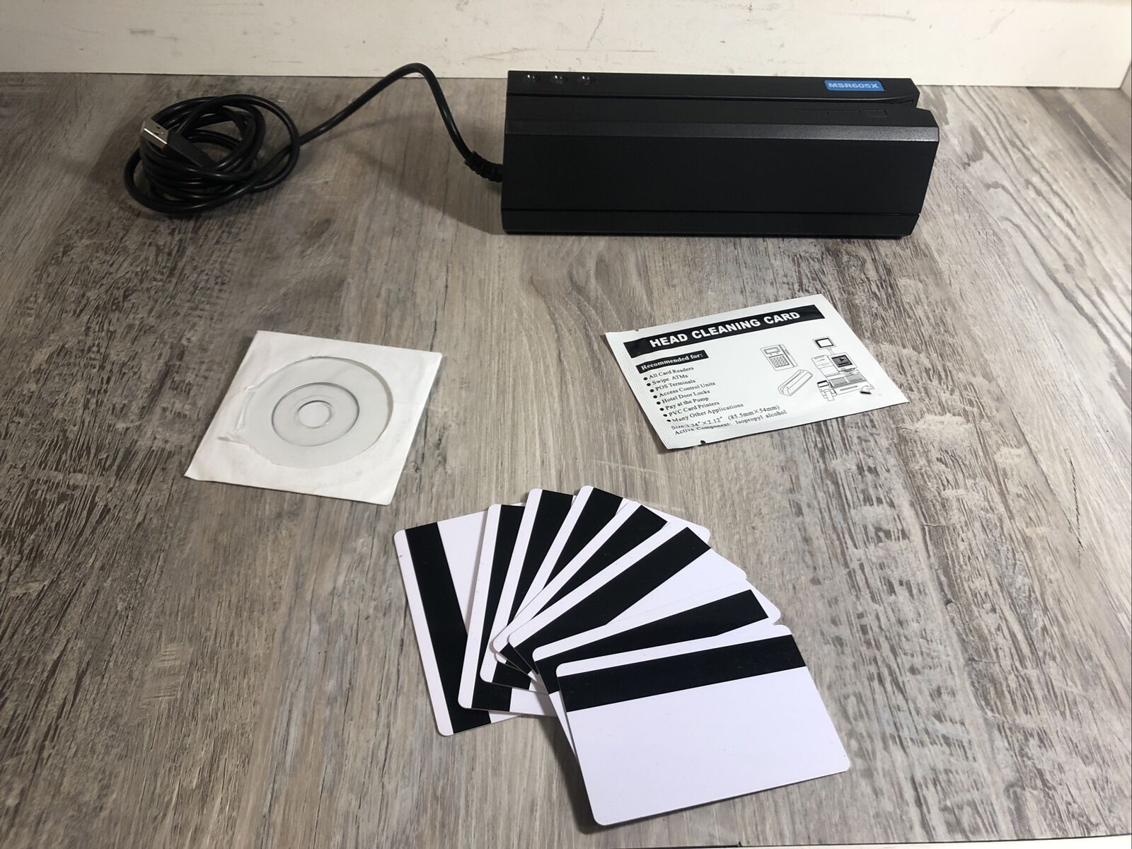 MSR605X Magnetic Strip Swipe Credit Card Reader Writer Encoder