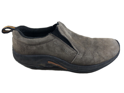 Merrell Jungle Moc Slip-On Shoes Loafers Gunsmoke Men display picture 1