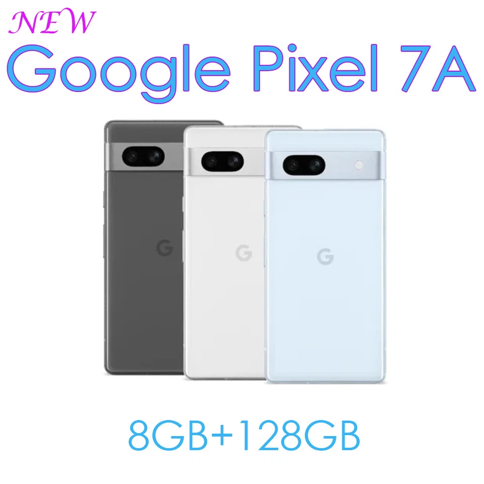 Google Pixel 7A 8+128GB 5G Android Smartphone Senza Contratto 6,1" 64MP SIMFREE