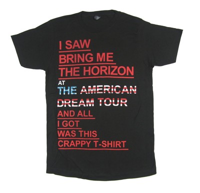 American Dream Tour Black T Shirt 