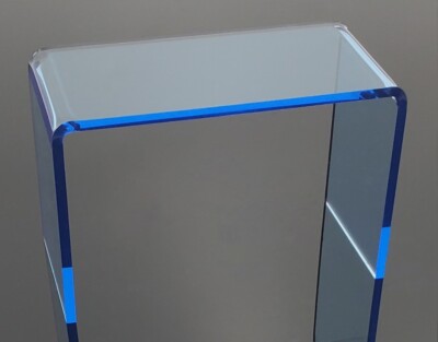 T'z Tagz 4x4x2 Multi-Color Single Unit Acrylic Home Decor or Showcase Riser