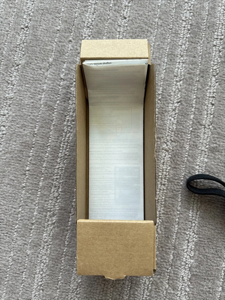 Genuine Black Nintendo Wii Wiimote With Box & Manual Rare VGC - Image 4 of 4