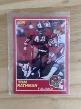 Tom Rathman San Francisco 49ers Card 1988