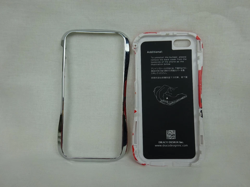 Draco Ventare Aluminum Bumper Iphone 5 / 5S Ducati Case ~ A6061 ~ DR50VEA 1-RD - Image 3 of 4