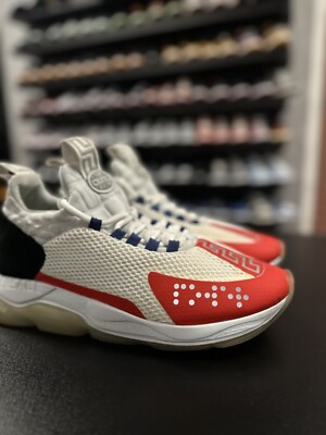 43EU/10US VERSACE Chain Reaction Red White Blue Sneakers