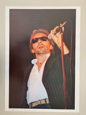 SERGE GAINSBOURG, FRENCH SINGER,RARE AUTHENTIC 1980's POSTER | eBay