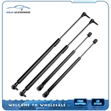 2 Tailgate Hatch & 2 Window Lift Supports Struts For 05-10 Jeep Grand Cherokee