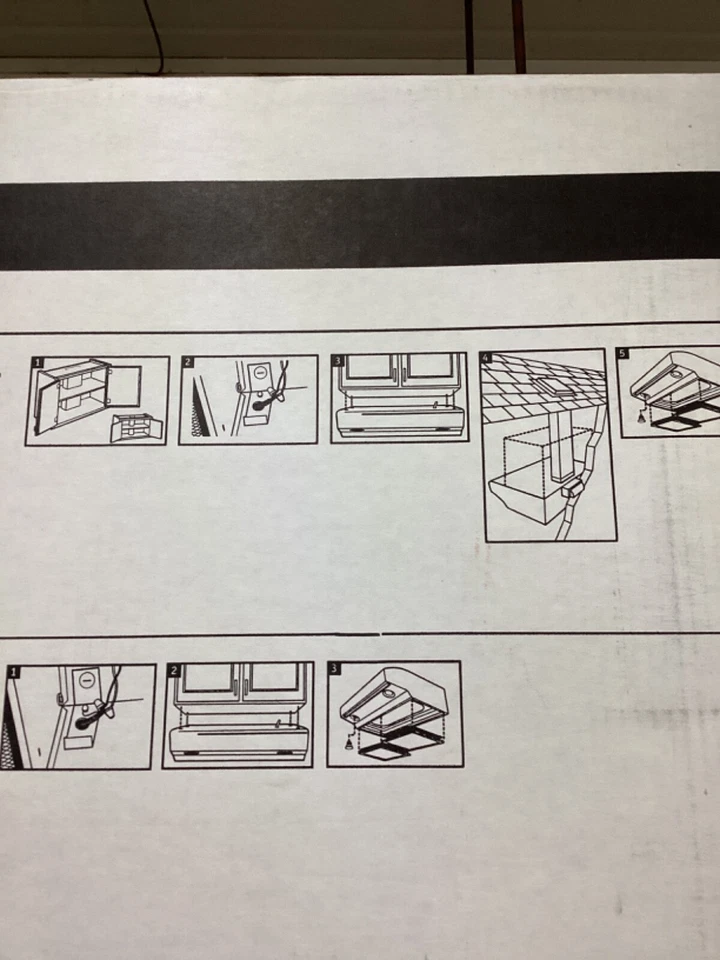 Campana extractora Nutone de acero inoxidable 30" WS130SS Foto 3 de 4