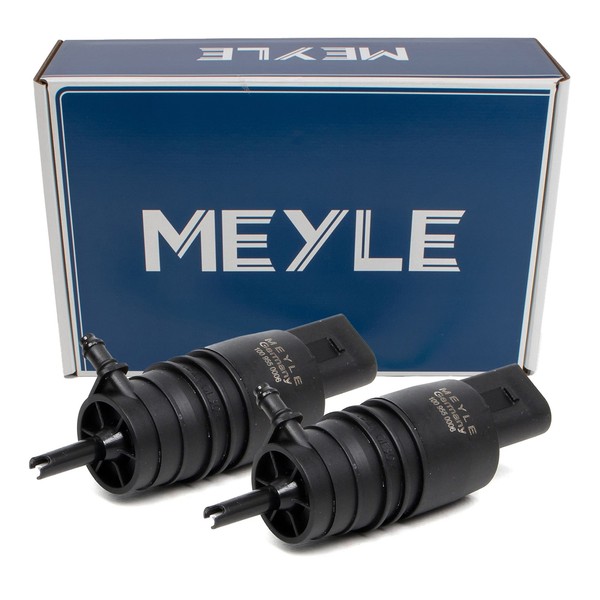 2X Meyle 1009550006 Waschwasserpumpe FüR Audi BMW Mercedes Seat Skoda Smart VW-image
