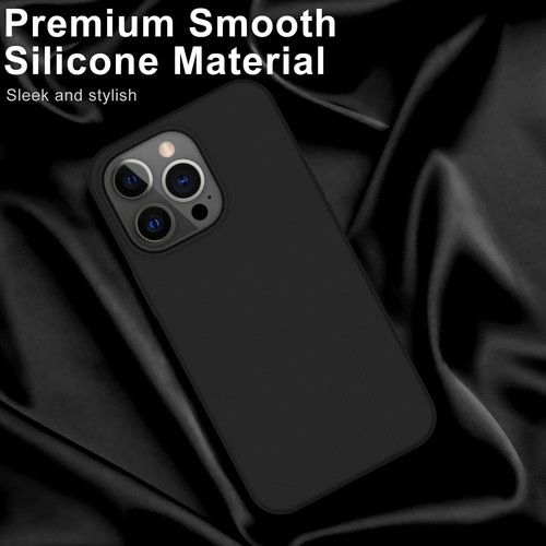 Für iPhone 16 Pro Max 15 14 13 12 11 Silikon Hülle Handyhülle + Displayschutz - Bild 4 von 59