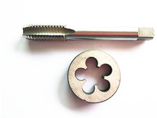 New 1pc HSS Machine 15/16-32UN Plug Tap and 1pc 15/16-32UN Die Threading Tool