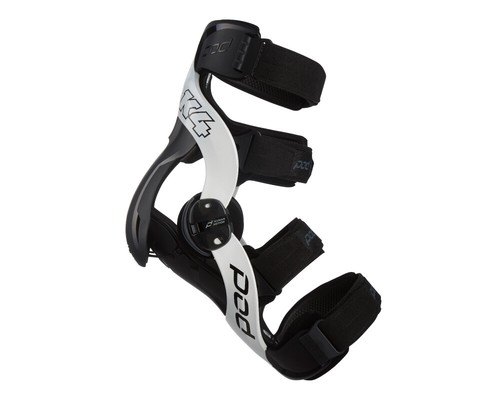 NEW POD K4 2.0 KNEE BRACES WHITE PAIR + FREE BAG MOTOCROSS MX ENDURO ADULT GUARD - Picture 5 of 6