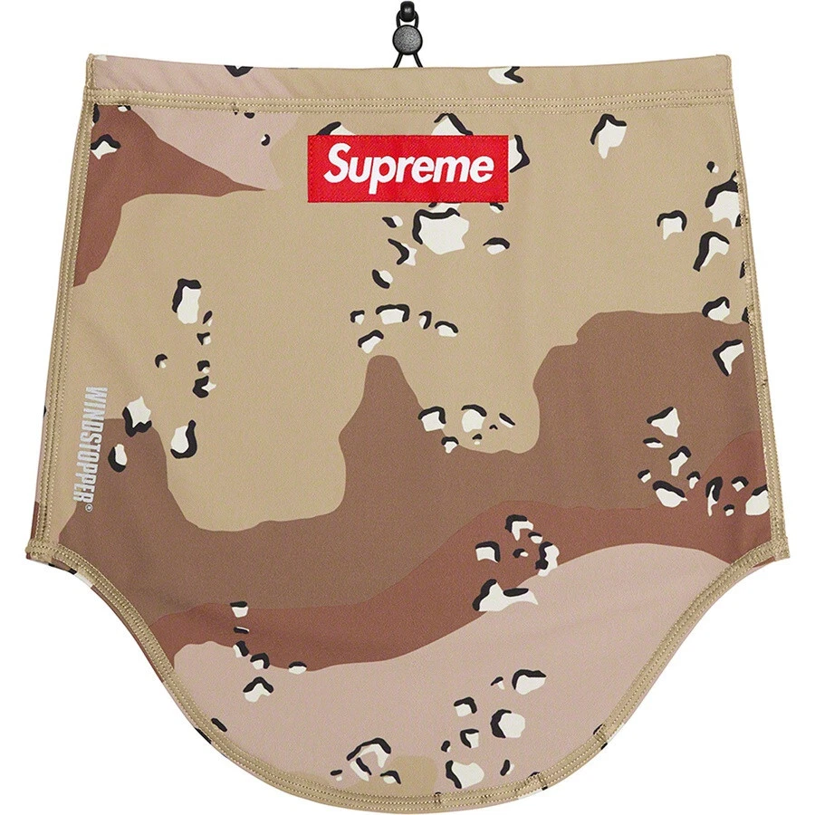 Neuf Supreme WINDSTOPPER cornemuse pépites de chocolat camouflage Gore Tex FW22 à la main
