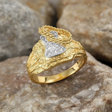 9ct Yellow Gold Cubic Zirconia