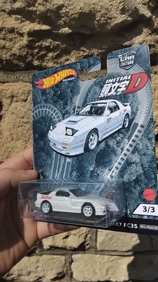 Initial D - Ryosuke's Mazda RX7 FC3S Savannah on Custom Card - Hot