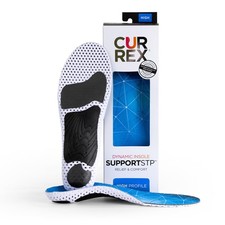 CURREX High Arch Support Insoles, Cushioned Airflow, Men  Women XS