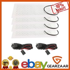 Carbon Sitzheizung f&uuml;r PKW LKW BUS 12V Universal 2 Stufen 4 St&uuml;ck Nachr&uuml;stsatz