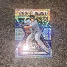 Panini 2022 Mosaic Rookie Debut RD-13 Jake Meyers Houston Astros MLB Card. rookie card picture