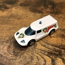 1979 JOKER MOBILE 336 CORGI JUNIORS VINTAGE DIE-CAST WHITE BATMAN MODEL CAR