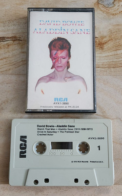 David Bowie - Aladdin Sane Cassette RCA 1973